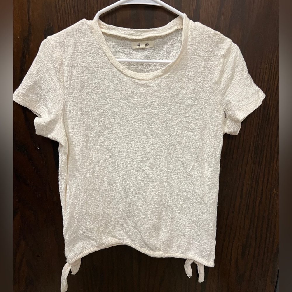 Madewell knit style t shirt